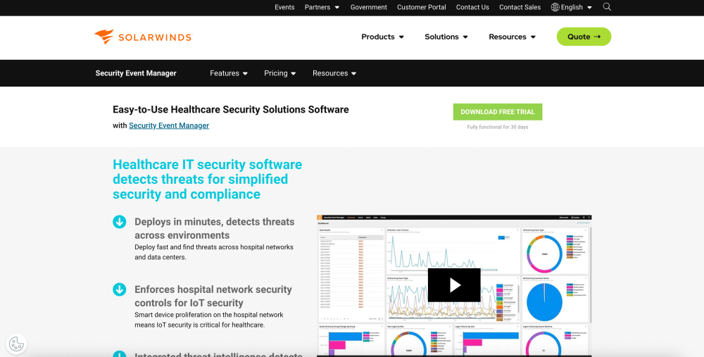 SolarWinds Security Event Manager