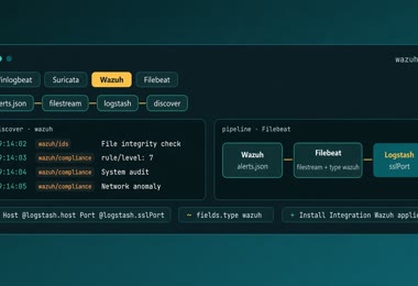 First Wazuh Alerts on Logit.io